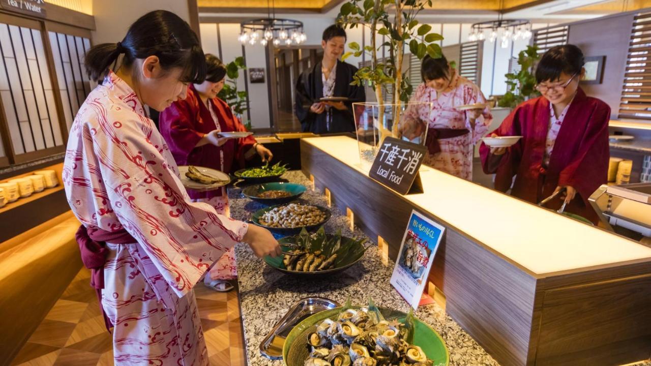 Ryugujo Spa Hotel Mikazuki Fujimitei 기사라즈 외부 사진